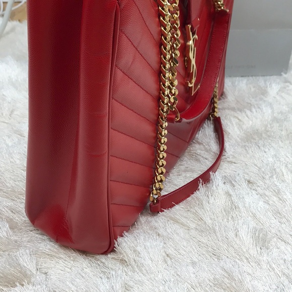 Saint Laurent Monogram Matelasse Shopper Bag Tote - Picture 4 of 8